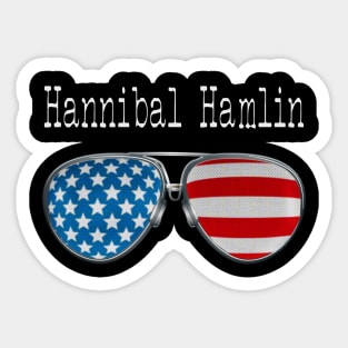 AMERICA PILOT GLASSES HANNIBAL HAMLIN Sticker